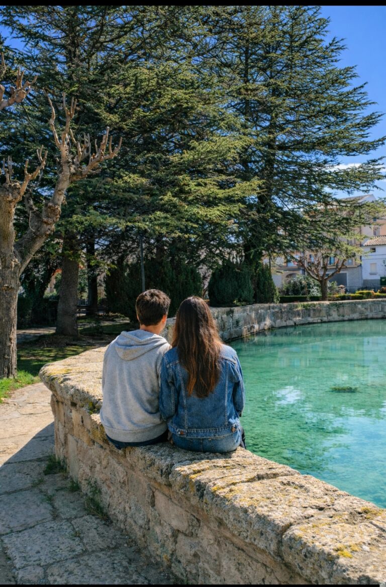 Fuente de Cella, cerca de Albarracín y Dinópolis