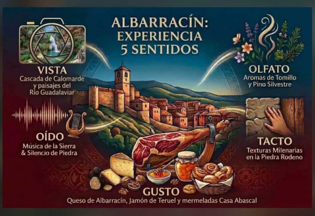 Albarracín: Experiencia 5 sentidos