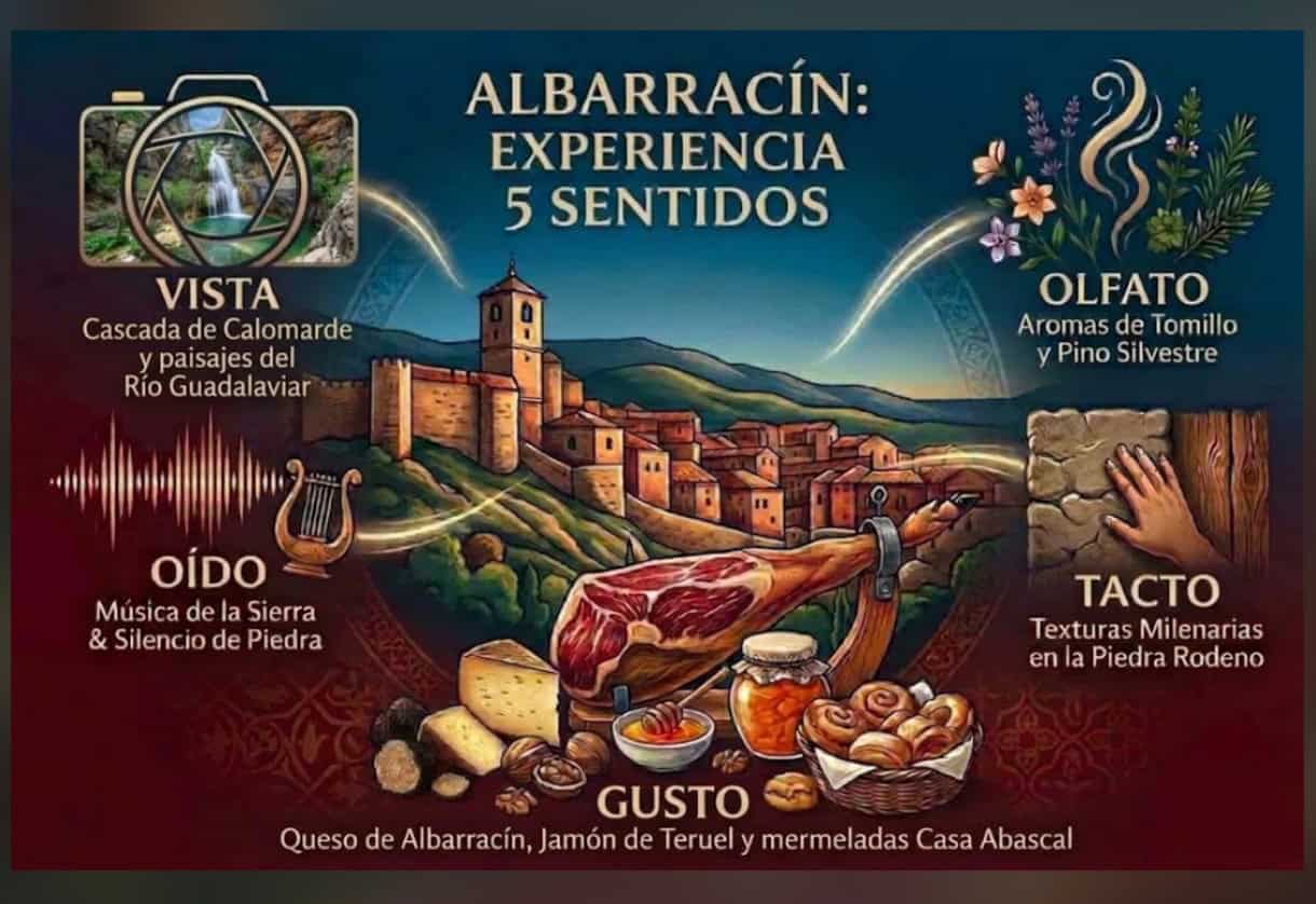 Albarracín: Experiencia 5 sentidos